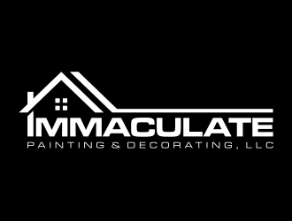 Immaculate Painting & Decorating, LLC logo design by dewipadi