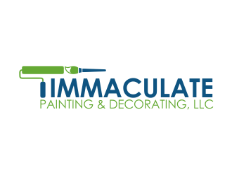 Immaculate Painting & Decorating, LLC logo design by giphone