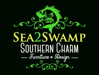 Southern Charm Furniture & Design/Sea 2 Swamp logo design by dchris