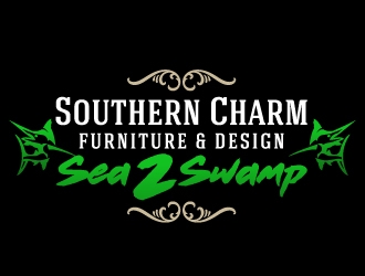 Southern Charm Furniture & Design/Sea 2 Swamp logo design by akilis13