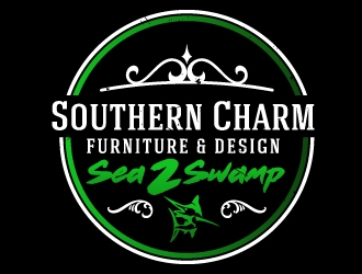Southern Charm Furniture & Design/Sea 2 Swamp logo design by akilis13