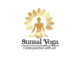 SunSal Yoga  logo design by gogo