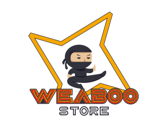 WEABOO Store logo design by ROSHTEIN