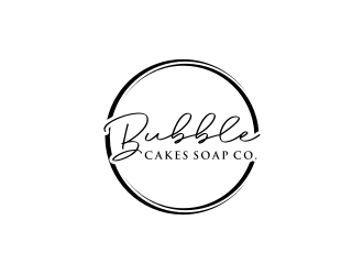 Bubble Cakes Soap Co. logo design by bricton
