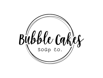 Bubble Cakes Soap Co. logo design by pencilhand