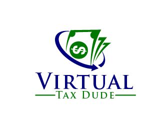 Virtual Tax Dude logo design by THOR_