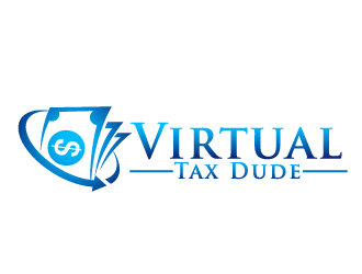Virtual Tax Dude logo design by THOR_