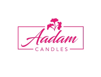 Aadam Candles logo design concepts #4