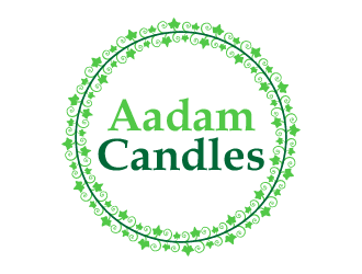 Aadam Candles logo design concepts #6