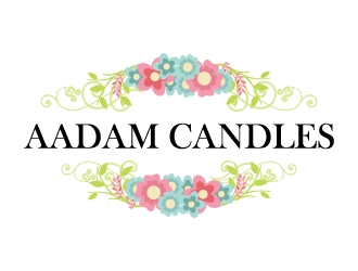 Aadam Candles logo design concepts #7