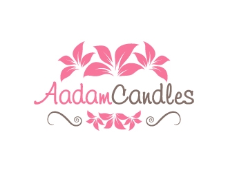 Aadam Candles logo design concepts #8