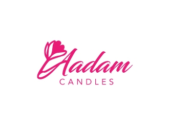 Aadam Candles logo design concepts #9