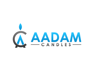 Aadam Candles logo design concepts #11