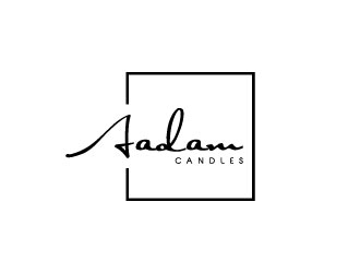 Aadam Candles logo design concepts #12