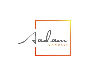 Aadam Candles logo design concepts #13