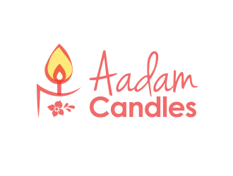 Aadam Candles logo design concepts #19