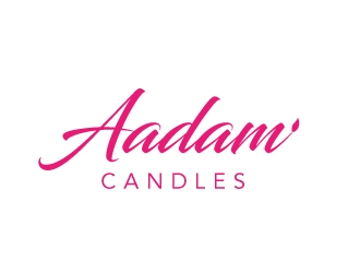 Aadam Candles logo design concepts #4