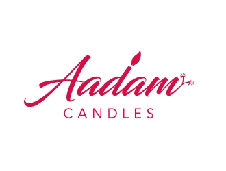 Aadam Candles logo design concepts #6