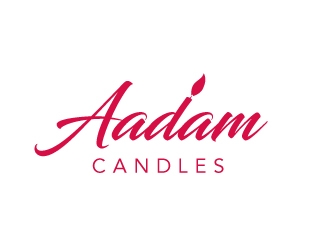Aadam Candles logo design concepts #7