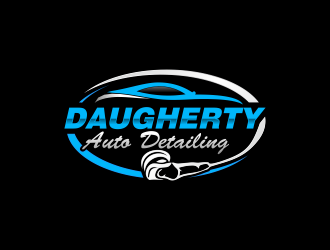 Daugherty Auto Detailing logo design concepts #7