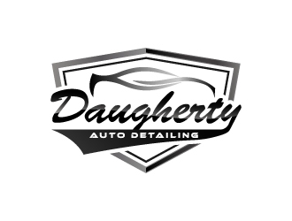 Daugherty Auto Detailing logo design concepts #10