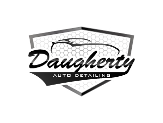 Daugherty Auto Detailing logo design concepts #11