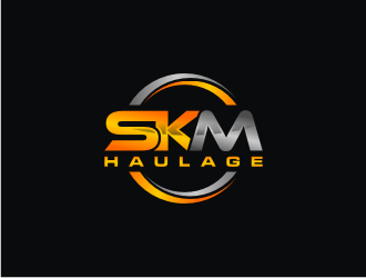 SKM Haulage  logo design by bricton