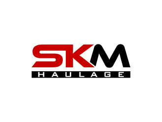 SKM Haulage  logo design by pencilhand