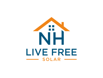 NH Live Free Solar logo design by dewipadi