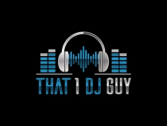 That 1 DJ Guy logo design by pencilhand