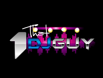 That 1 DJ Guy logo design by desynergy