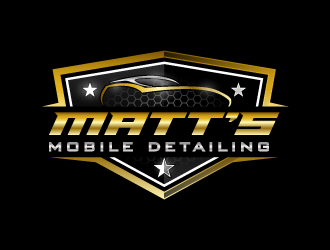 Matts Mobile Detailing logo design by pencilhand