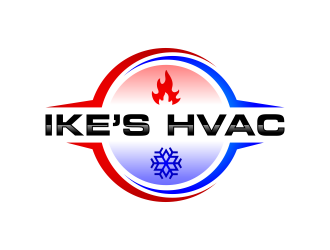 IKES HVAC logo design by ubai popi