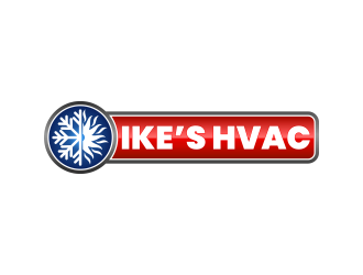 IKES HVAC logo design by pakNton