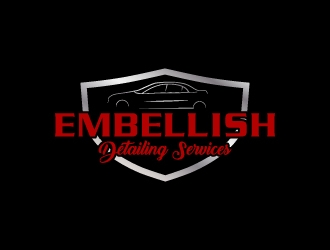 Embellish Detailing Services logo design concepts #2
