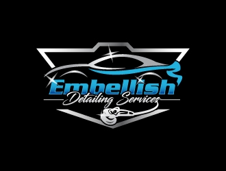Embellish Detailing Services logo design by wongndeso