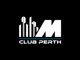 M Club Perth logo design by santrie