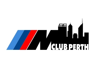 M Club Perth logo design by b3no