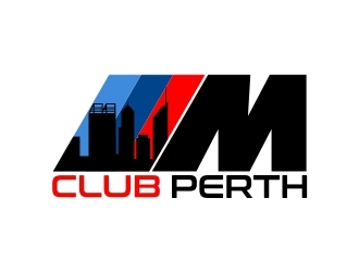 M Club Perth logo design by b3no
