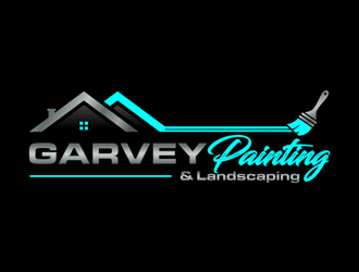 Garvey Painting & Landscaping logo design by ndaru