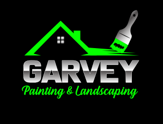 Garvey Painting & Landscaping logo design by BeDesign