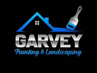 Garvey Painting & Landscaping logo design by BeDesign