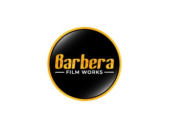 Barbera FilmWorks logo design by pixalrahul