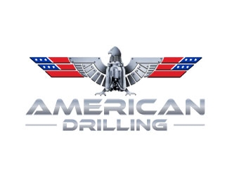 American Drilling logo design by pixalrahul