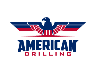 American Drilling logo design by pencilhand