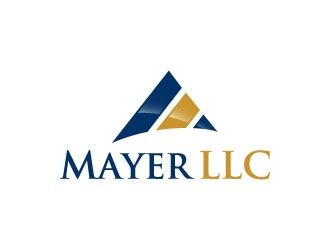 MAYER LLC logo design by pixalrahul