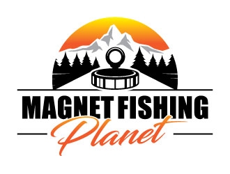MagnetFishingPlanet.com logo design by invento