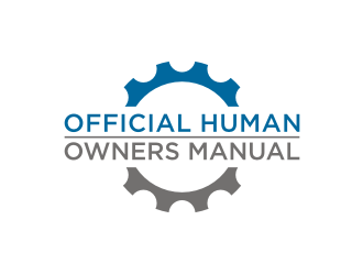 Official Human Owners Manual logo design by rief