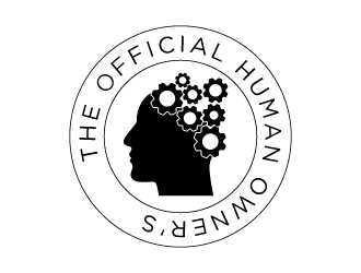 Official Human Owners Manual logo design by Erasedink