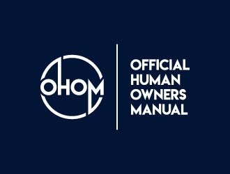Official Human Owners Manual logo design by maserik